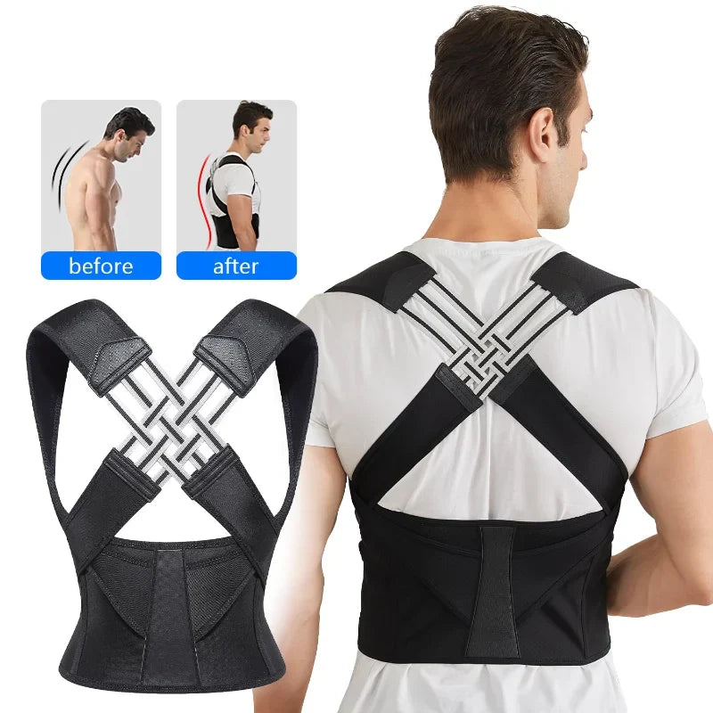 New Advanced 2.0 Imported Comfort Posture Correction Brace