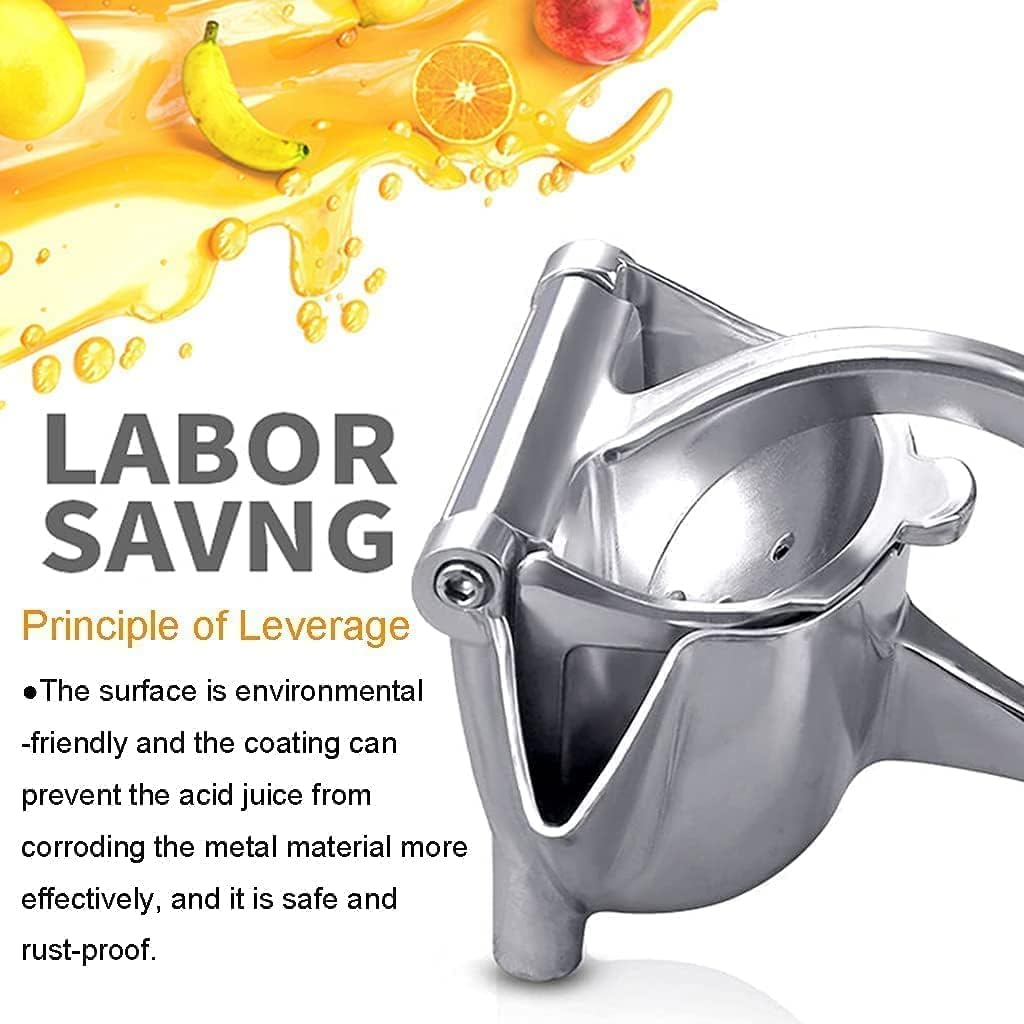 Aluminum Manual Juicer Heavy Duty Fruit Juicer (Aluminum)