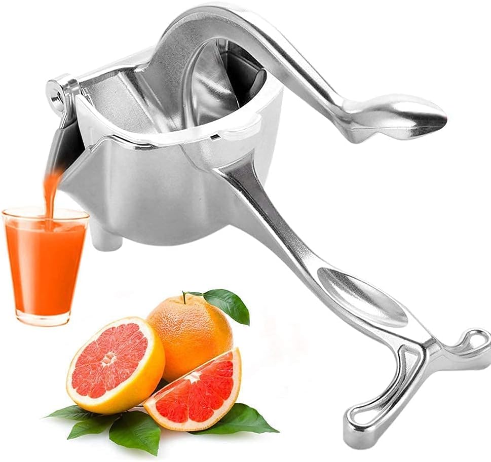 Aluminum Manual Juicer Heavy Duty Fruit Juicer (Aluminum)