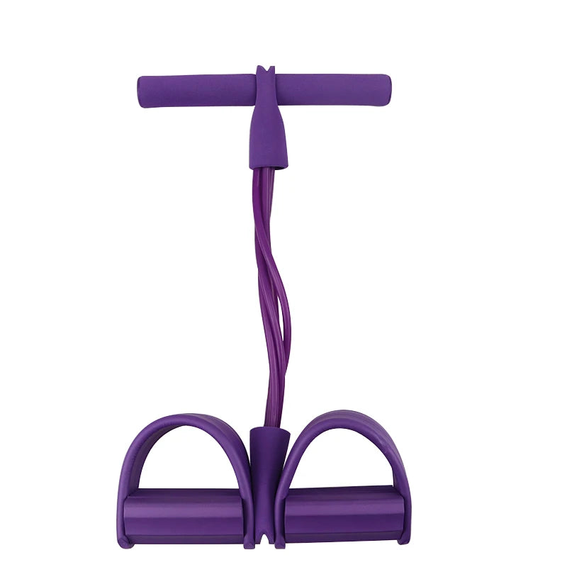 Sit-up Elastic Pull Rope Pedal Tummy Trimmer