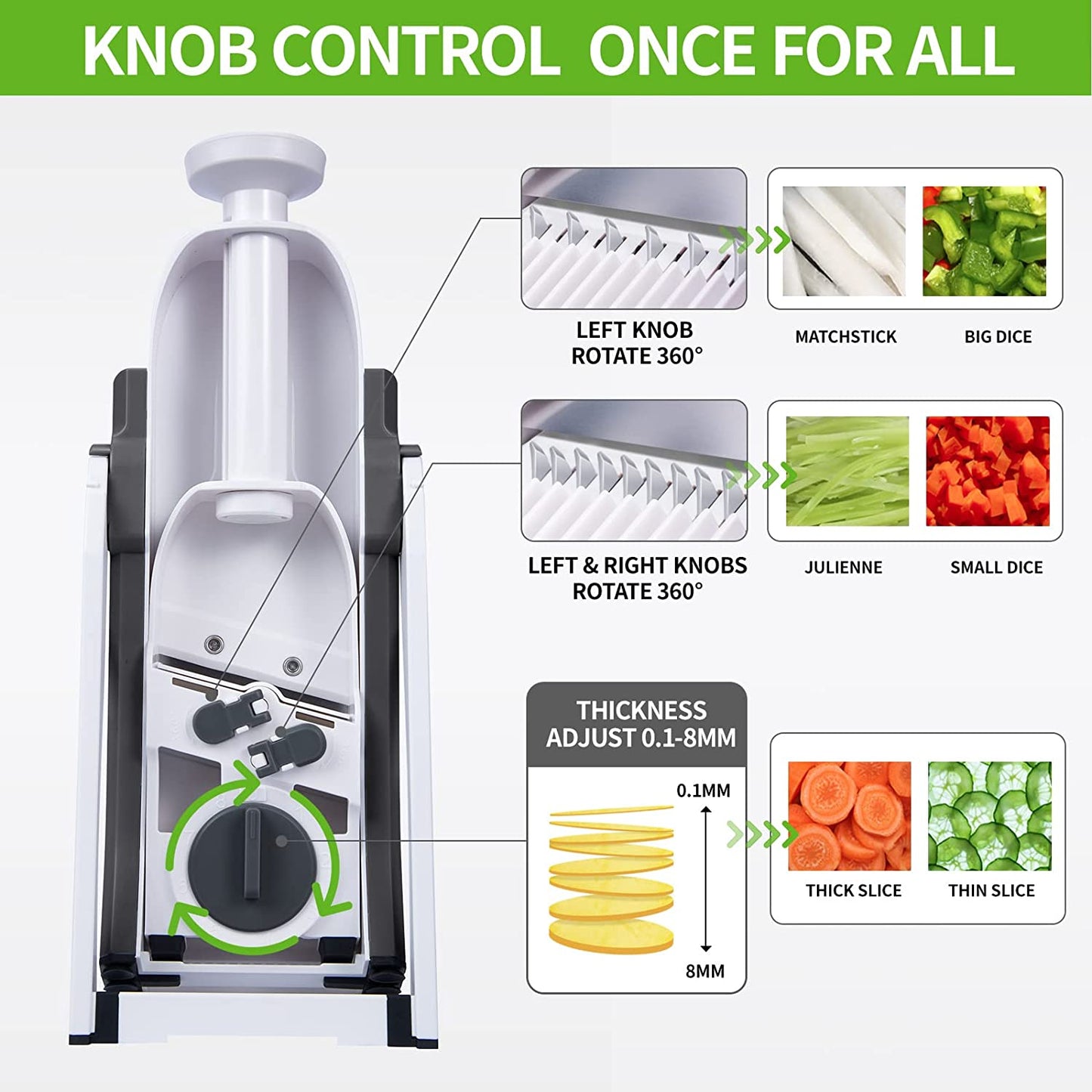 4 in 1 Vegetable Cutter Slicer