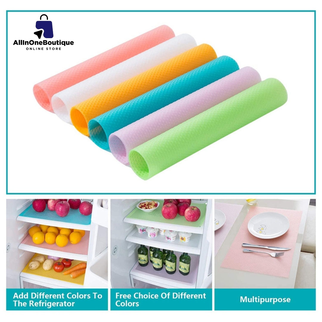 Fridge Roll Anti-Slip, Anti-Skid, Non-Slip mat roll, for Kitchen, Shelf, Drawers, Fridge, Size - 30 X 150 cm