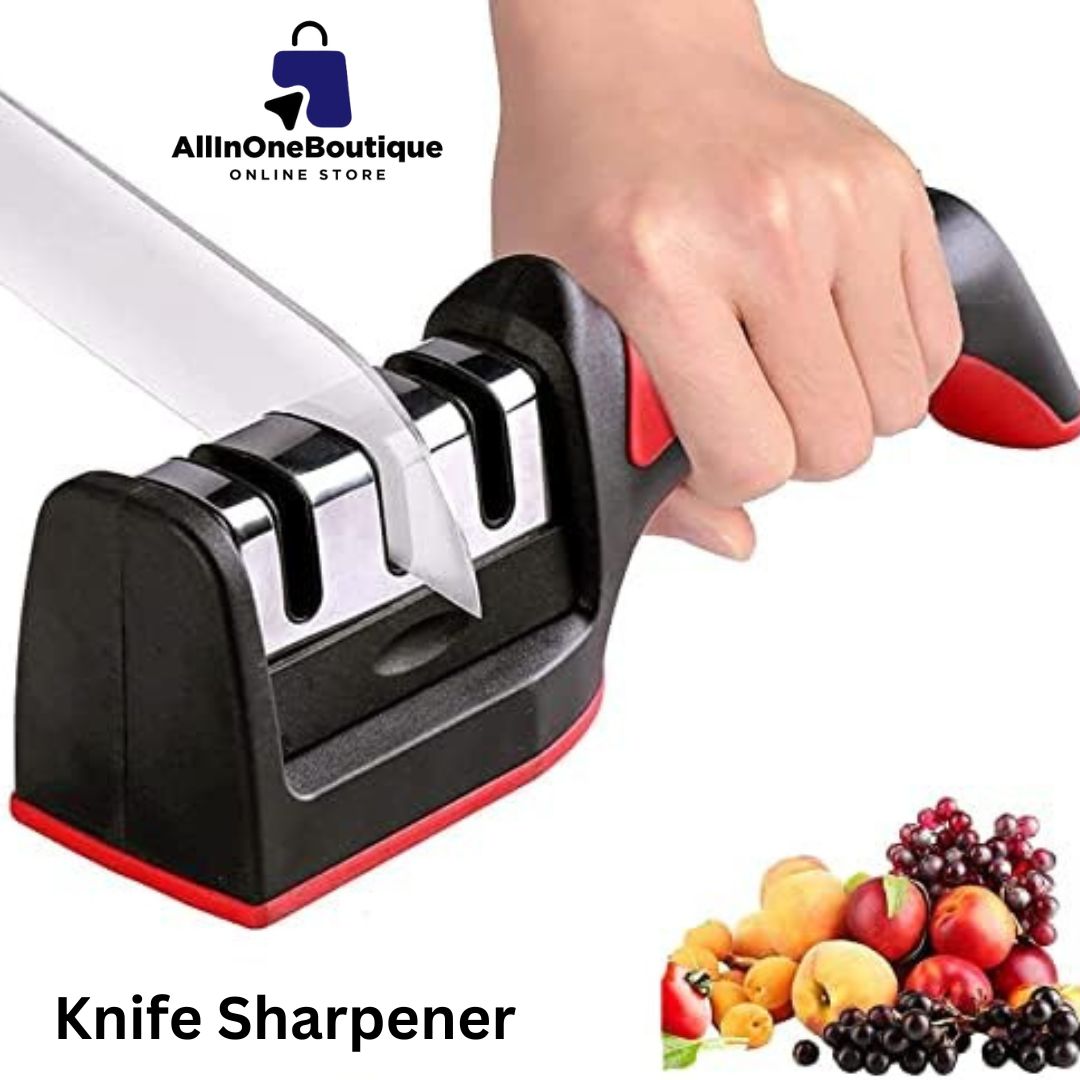 Adjustable 4 in 1 Manual Knives and Scissor Sharpener