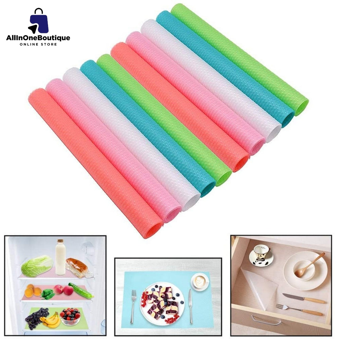 Fridge Roll Anti-Slip, Anti-Skid, Non-Slip mat roll, for Kitchen, Shelf, Drawers, Fridge, Size - 30 X 150 cm
