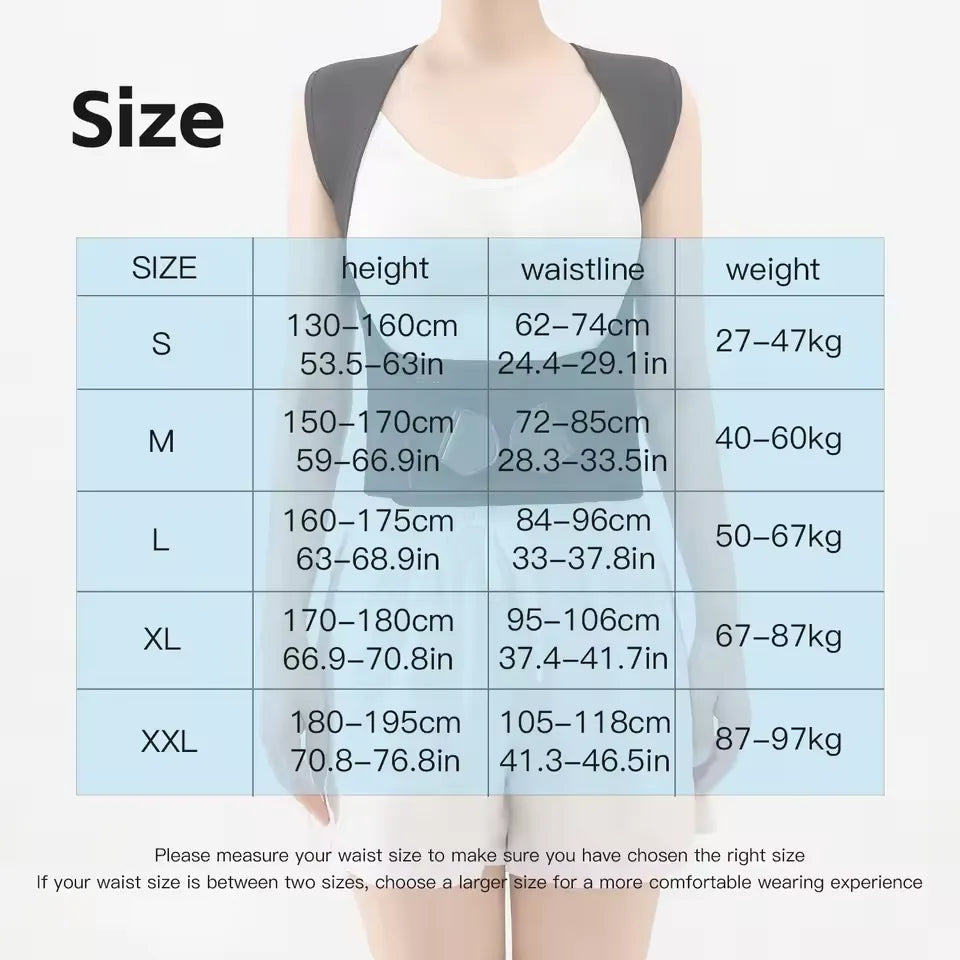 New Advanced 2.0 Imported Comfort Posture Correction Brace