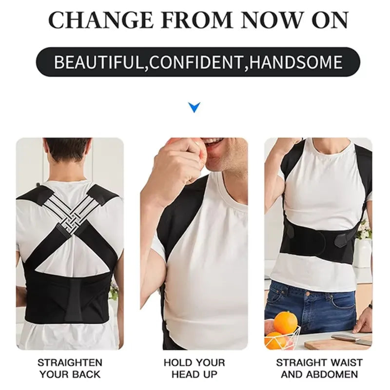 New Advanced 2.0 Imported Comfort Posture Correction Brace