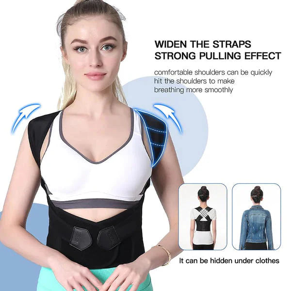 New Advanced 2.0 Imported Comfort Posture Correction Brace