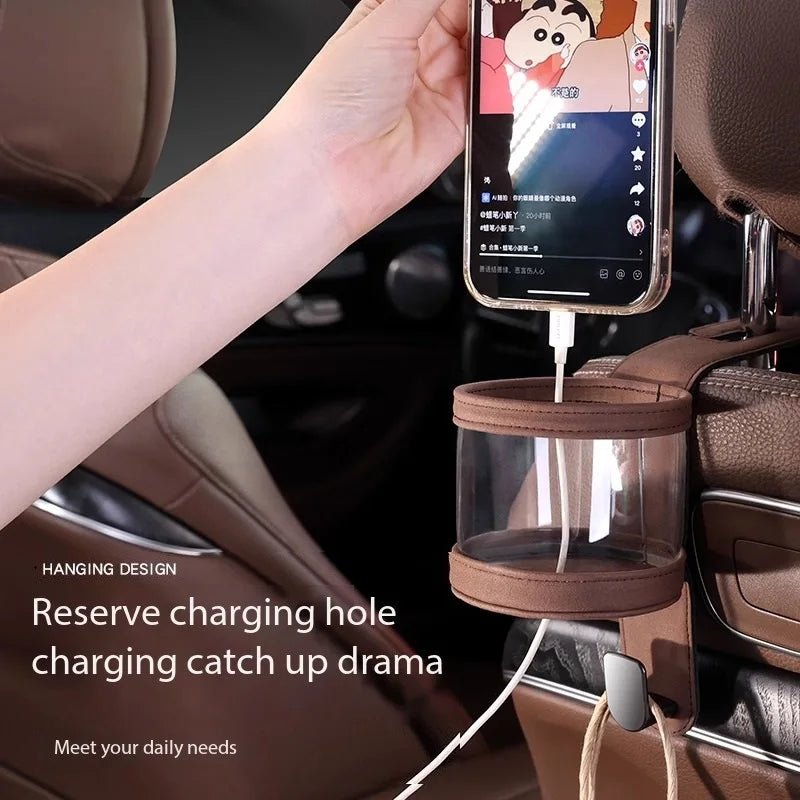 Interior Seat Car Cup Holder Storage Bag