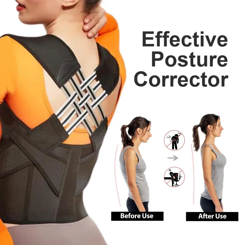 New Advanced 2.0 Imported Comfort Posture Correction Brace