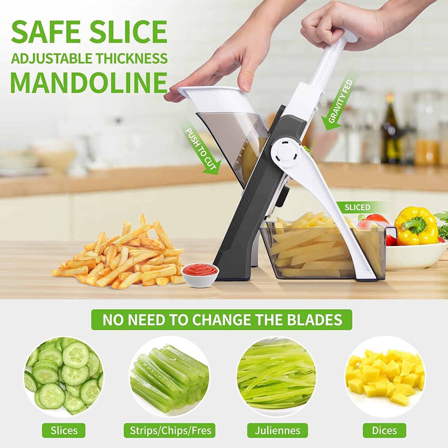 4 in 1 Vegetable Cutter Slicer
