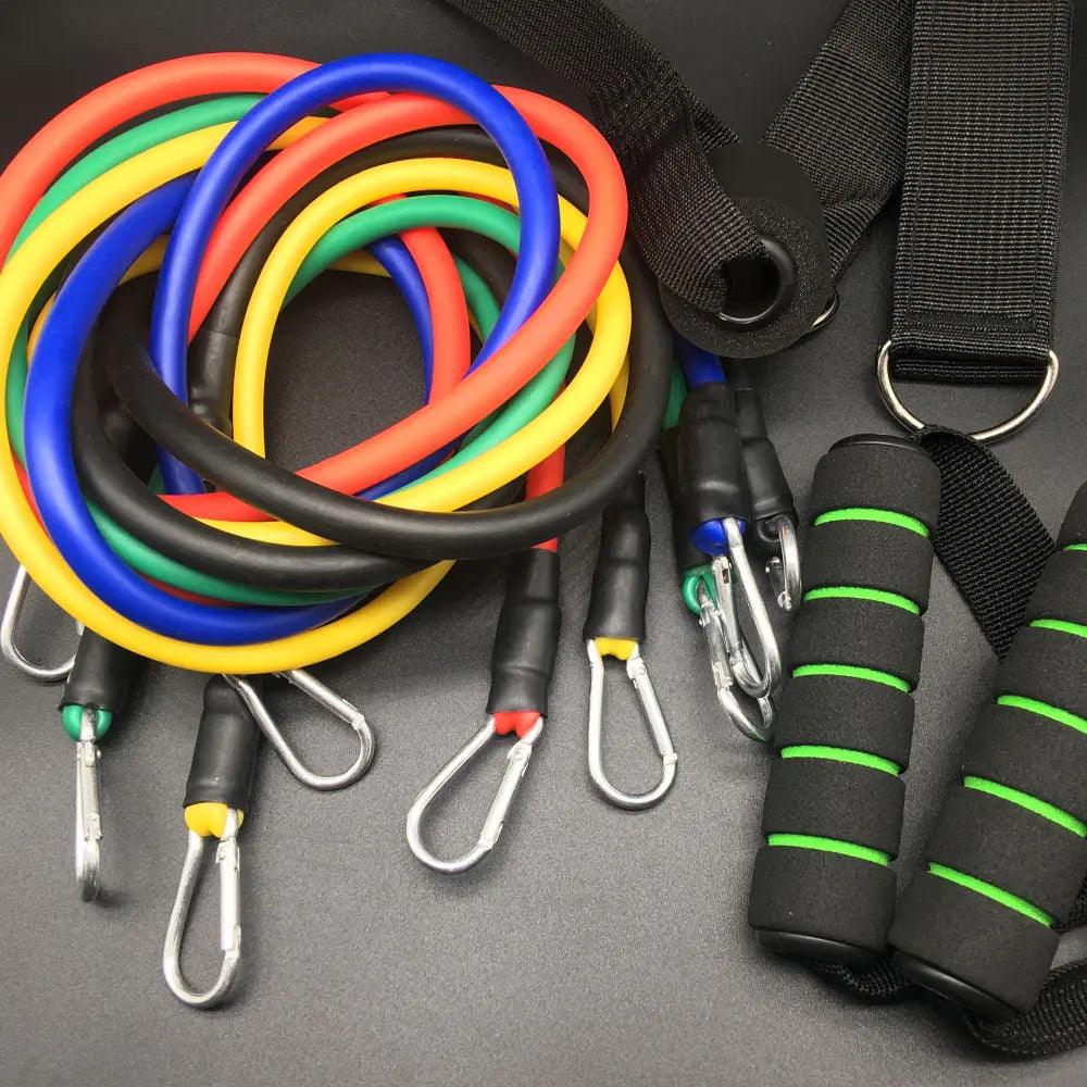 11Pcs Power Resistance Band Set - Fitone