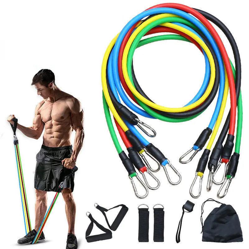 11Pcs Power Resistance Band Set - Fitone