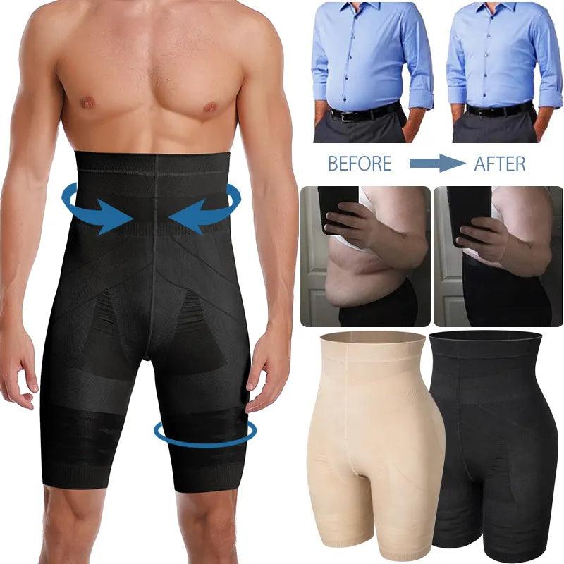 Men's Body Shaper Tummy Control Shorts - Fitone
