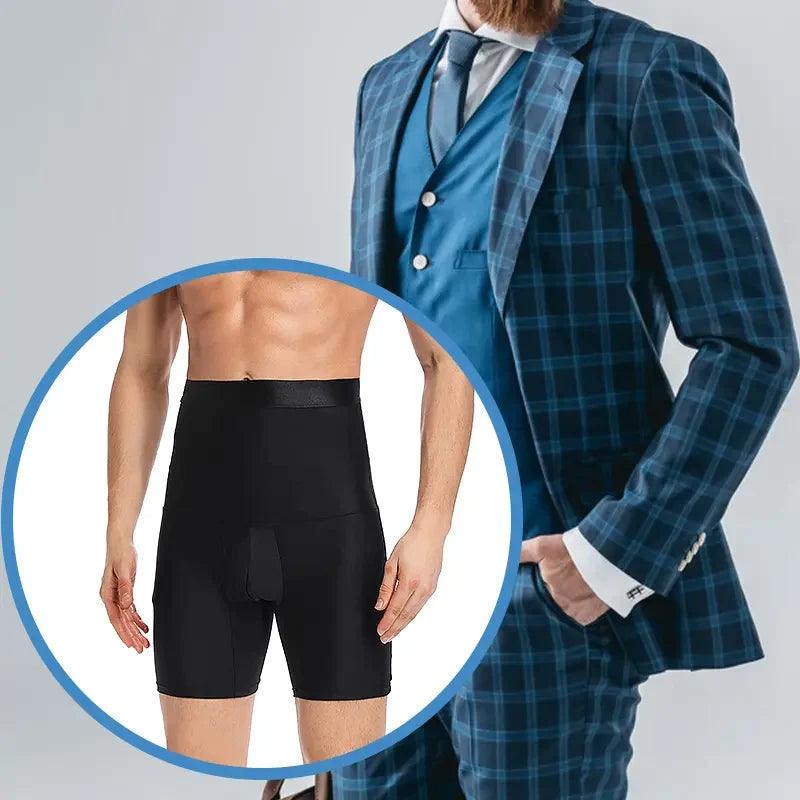 Men's Body Shaper Tummy Control Shorts - Fitone
