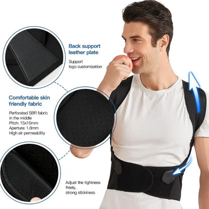New Advanced 2.0 Imported Comfort Posture Correction Brace
