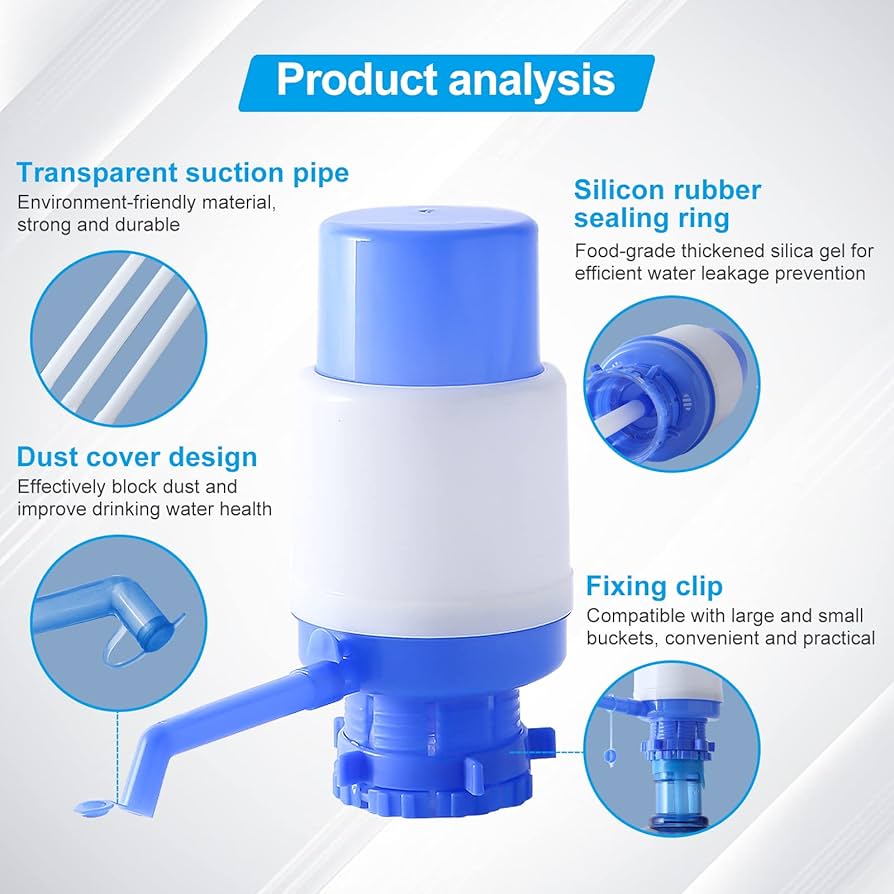 Manual Water Pump For 19 Liter Cans Large - Bottle Water Pump Dispenser