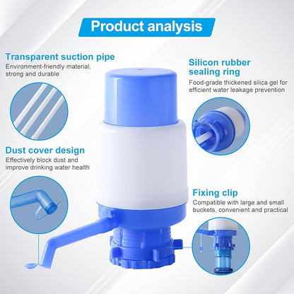Manual Water Pump For 19 Liter Cans Large - Bottle Water Pump Dispenser