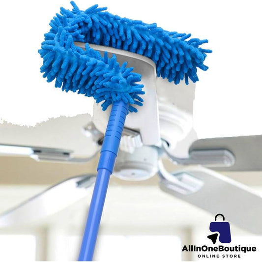 Flexible Fan Cleaning Duster for Multi-Purpose Cleaning with Long Rod