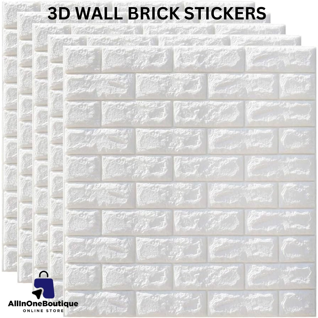 3D Brick Wallpaper - Self Adhesive PE Foam Brick Design,3D Wall Stickers