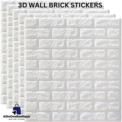 3D Brick Wallpaper - Self Adhesive PE Foam Brick Design,3D Wall Stickers