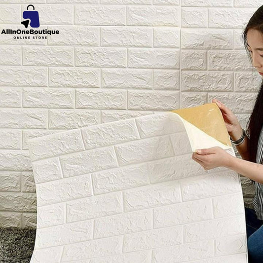 3D Brick Wallpaper - Self Adhesive PE Foam Brick Design,3D Wall Stickers