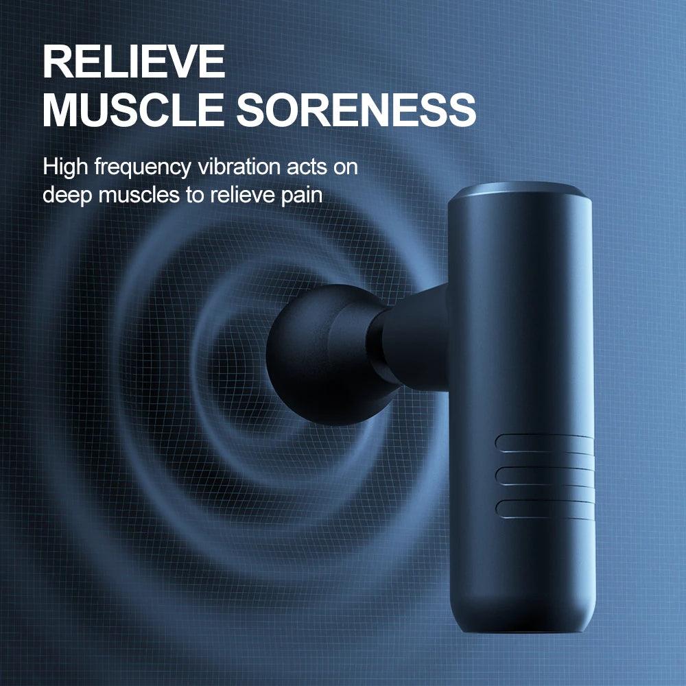 Mini Fascial Gun – Portable Massage & Therapy Device For Relaxation - Fitone