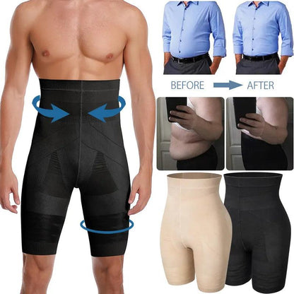 Men's Body Shaper Tummy Control Shorts - Fitone