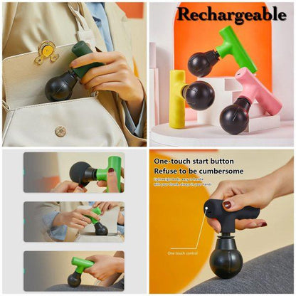 Mini Fascial Gun – Portable Massage & Therapy Device For Relaxation - Fitone