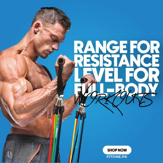 11Pcs Power Resistance Band Set - Fitone